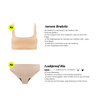 Seamless Comfort 4-Set mit Bh & Periodpanties