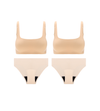 Seamless Comfort 4-Set mit Bh & Periodpanties