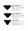 Easy-Change Set - 3 uitneembare menstruatieslipjes met sluiting