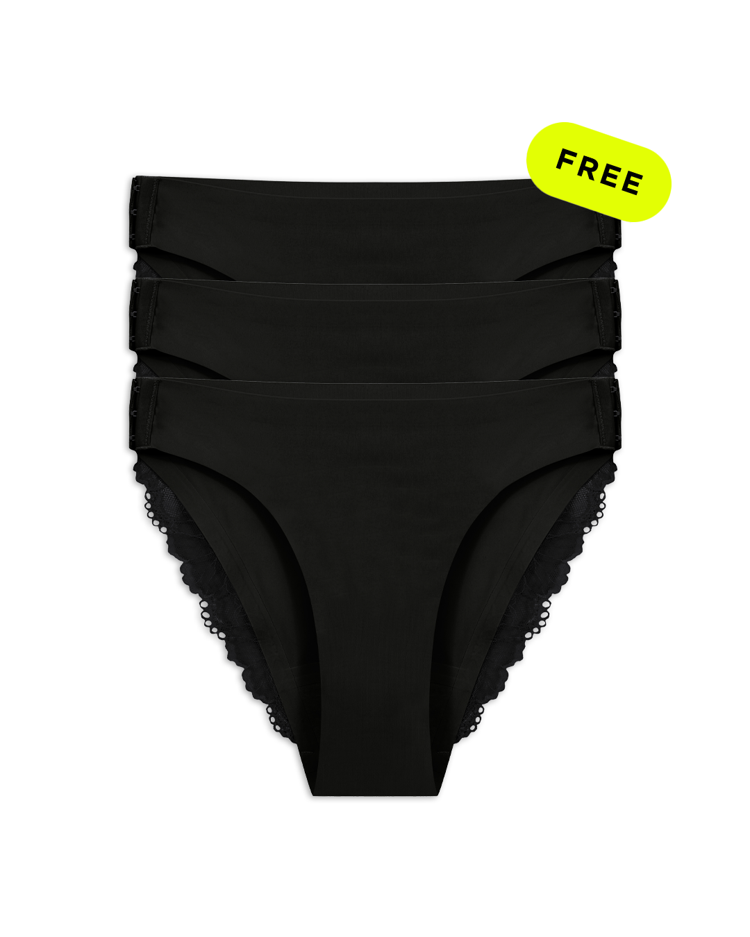 Detachable Nahtlose Leakproof Emilia mit Spitze (mit Verschluss)