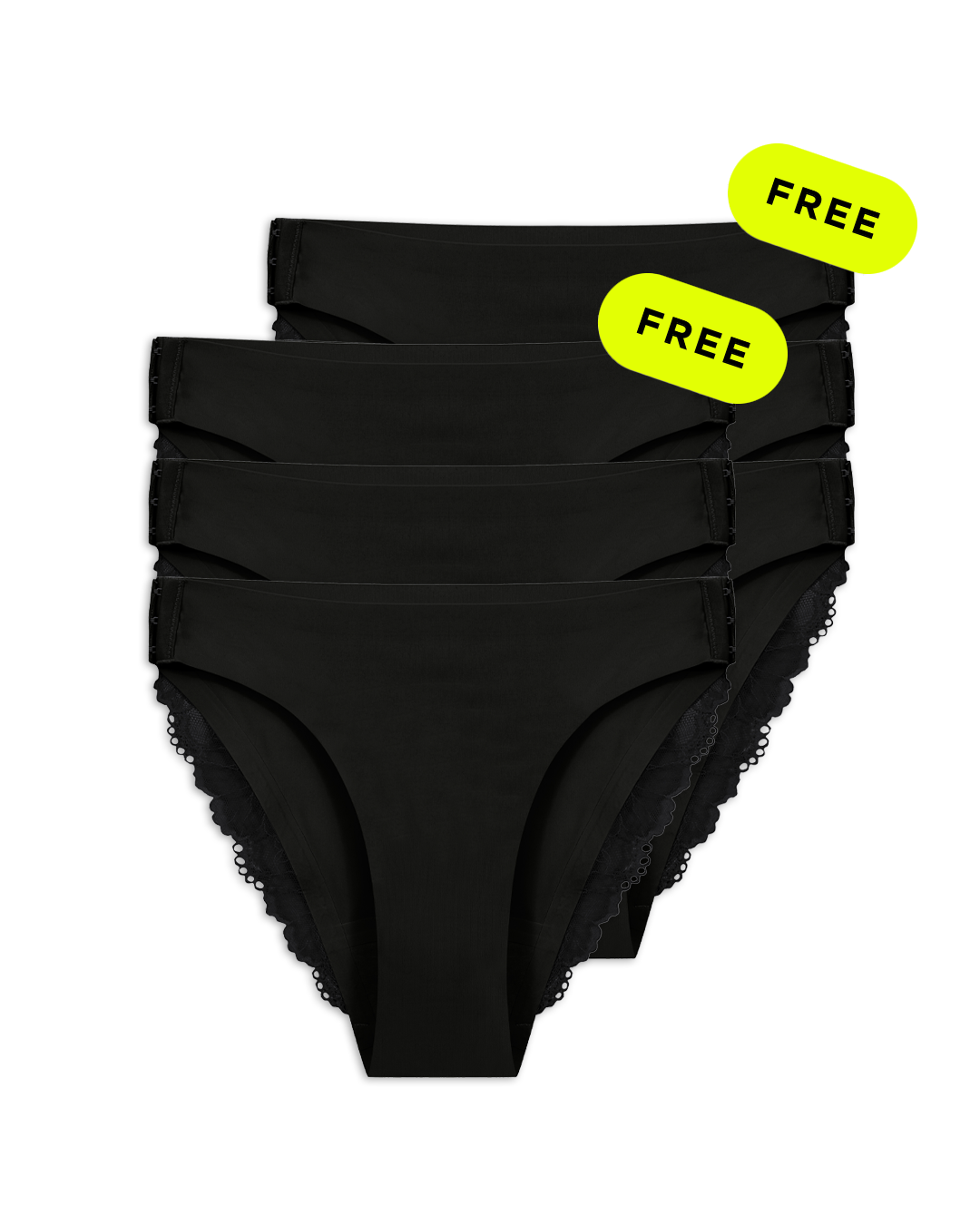 Detachable Nahtlose Leakproof Emilia mit Spitze (mit Verschluss)