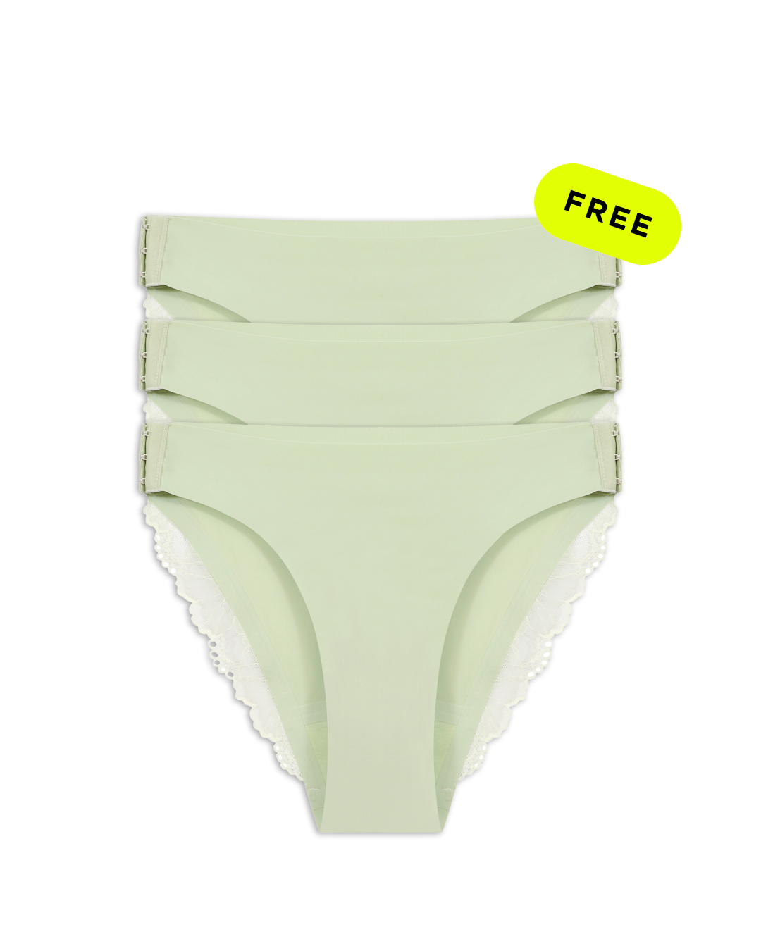 Detachable Nahtlose Leakproof Emilia mit Spitze (mit Verschluss)