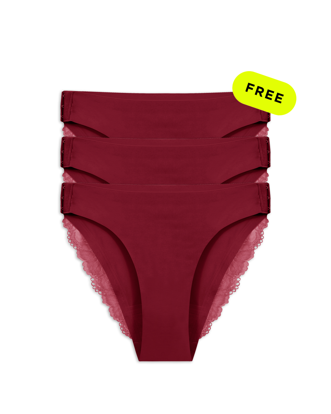 Detachable Nahtlose Leakproof Emilia mit Spitze (mit Verschluss)