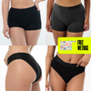 Peaceful Night Set - 4 period panties for very heavy days + free wetbag