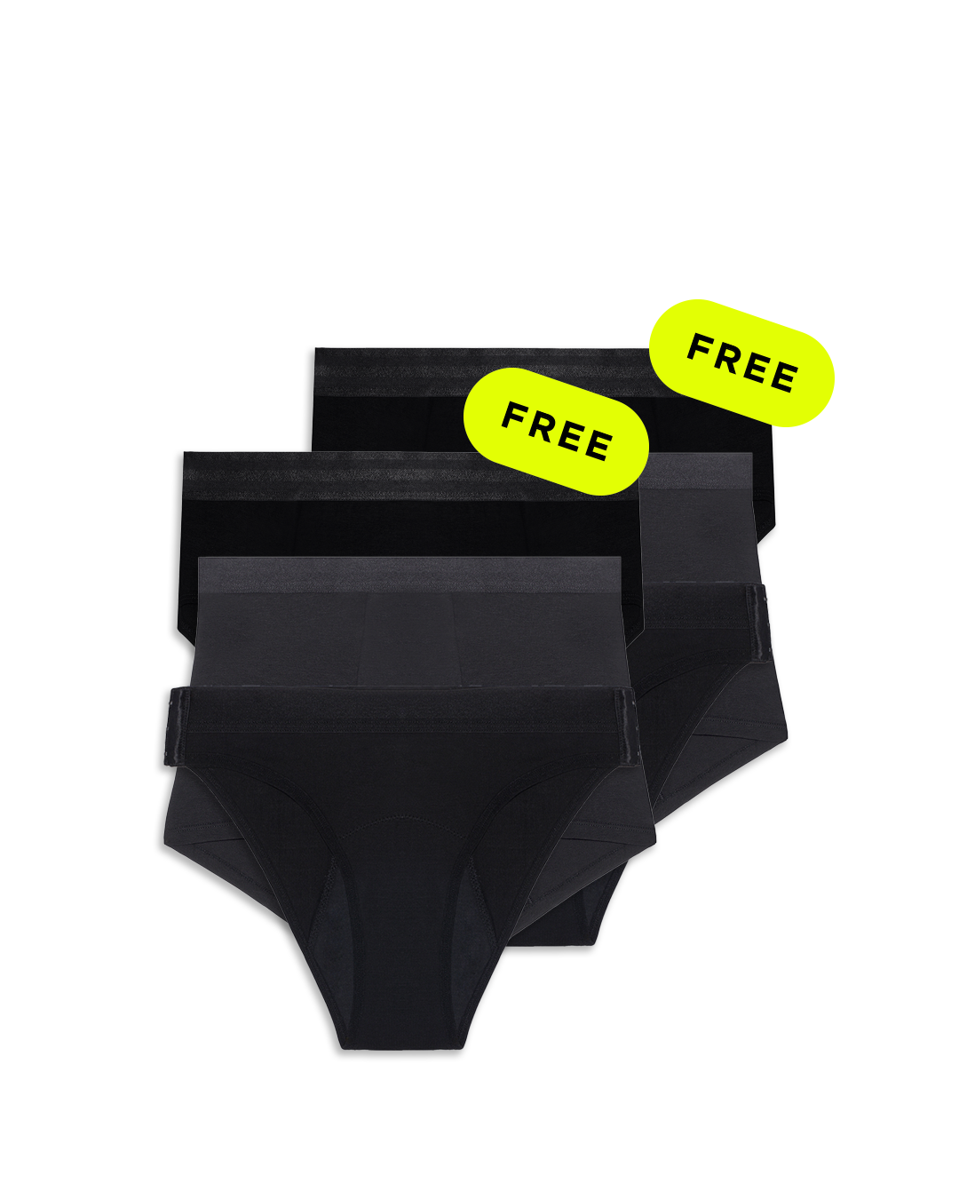 Heavy Flow Discovery Set - 3 Periodenslips für Starke Periode