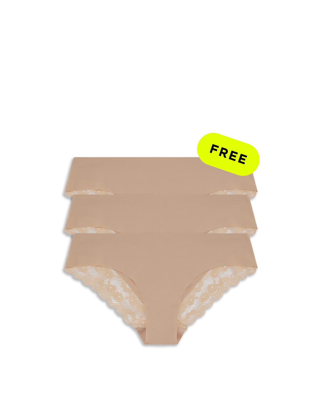 Irresistible Seamless Hipster mit Spitze