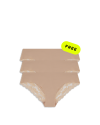 Irresistible Seamless Hipster mit Spitze