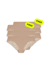 Irresistible Seamless Hipster mit Spitze