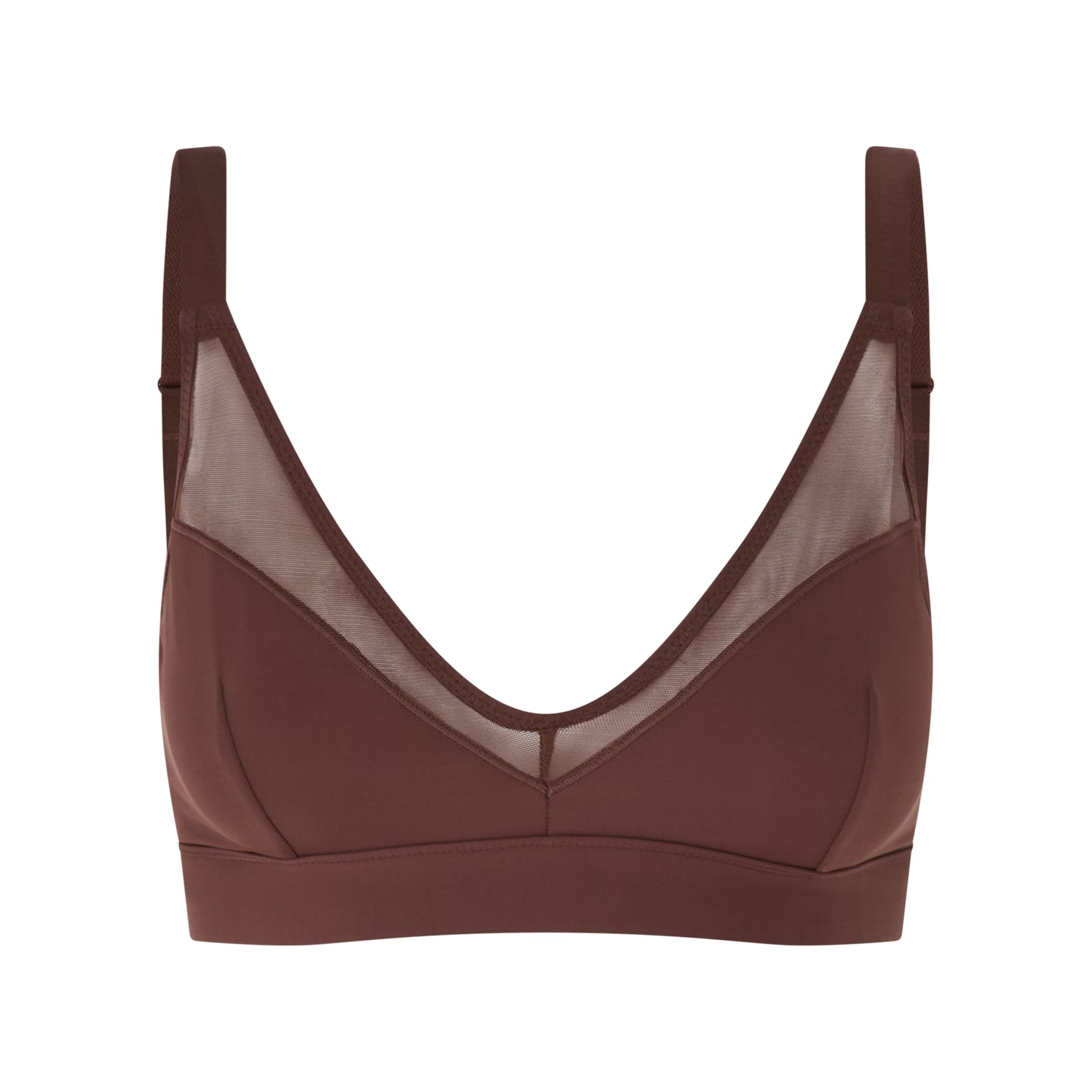 Plunge Mesh Bralette Maïa