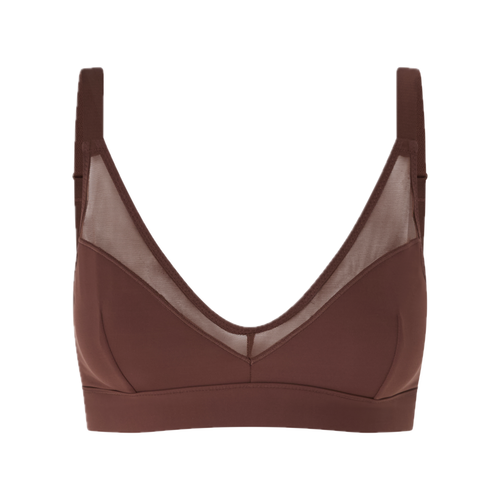 Plunge Mesh Bralette Maïa