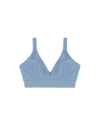 Plunge Bralette ohne Bügel in blau 