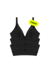 Plunge Mesh Bralette Maïa