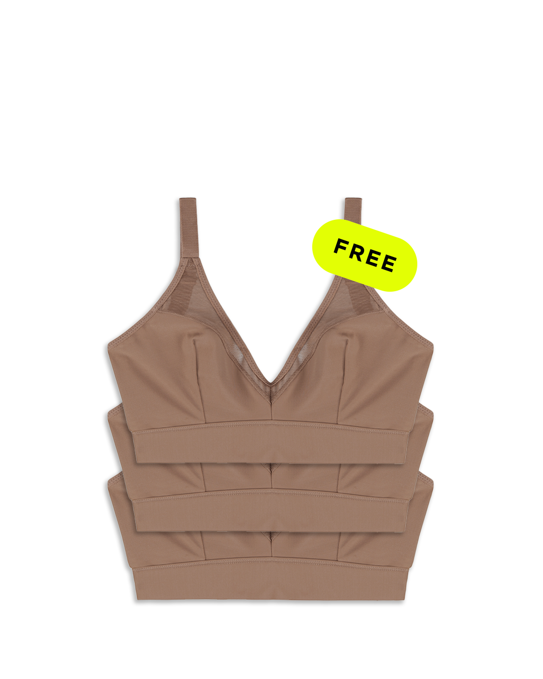 Plunge Mesh Bralette Maïa