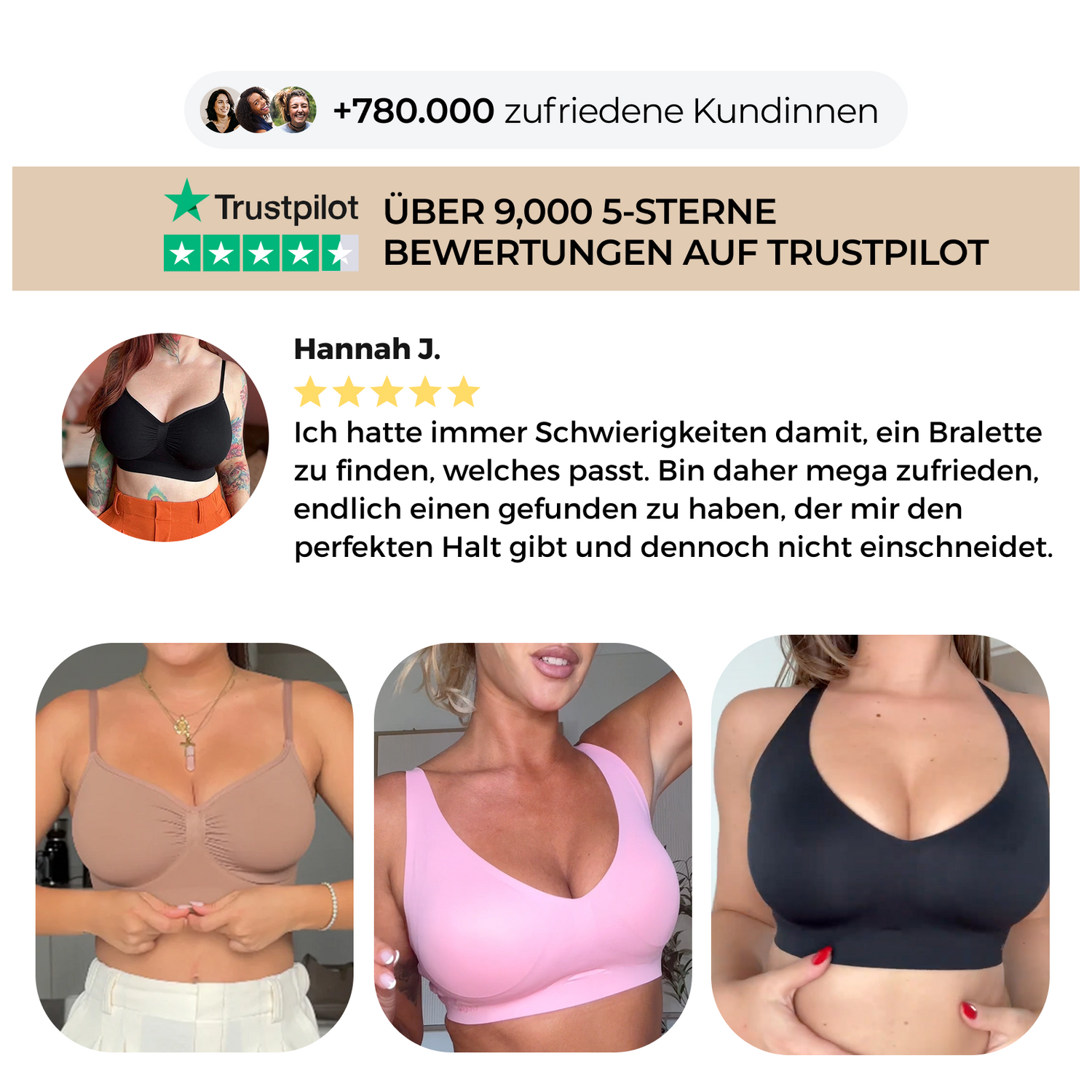 Reggiseno senza fili Sculpt senza cuciture