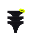 Tanga mit Saugstärke in schwarz bei Inkontinenz im set 