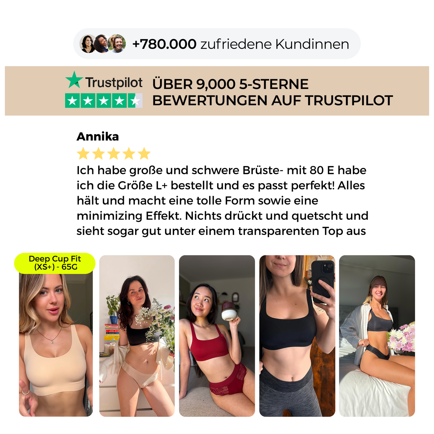 Ensemble de 4 soutiens-gorge sans fil Comfort Minimizer
