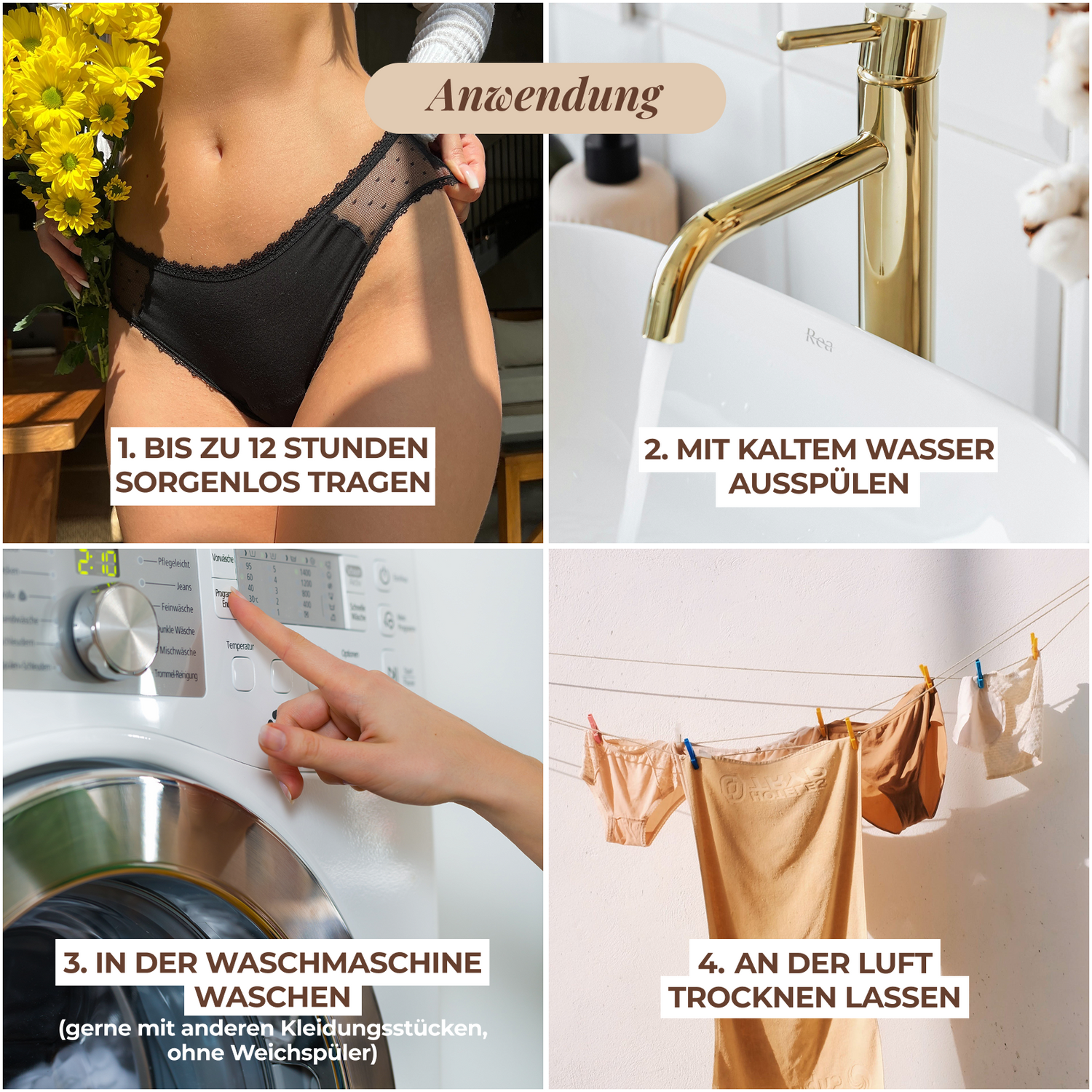 Medium Flow Discovery Set - 3 Periodenslips für Mittelstarke Tage