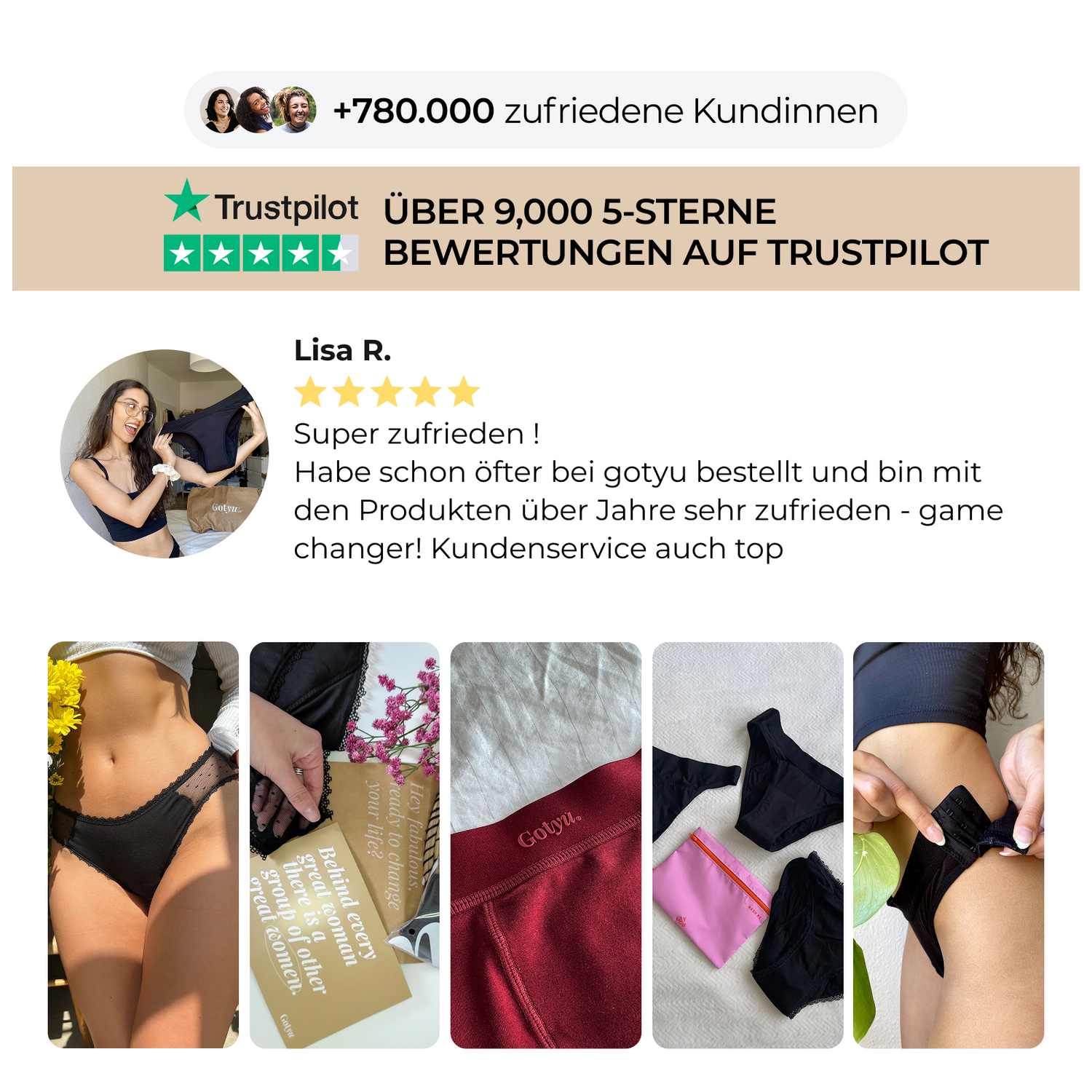 Medium Flow Discovery Set - 3 Periodenslips für Mittelstarke Tage
